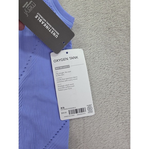 New Athleta Oxygen Tank Top Womens XS Seamless - Picture 7 of 7
